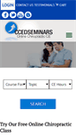 Mobile Screenshot of ccedseminars.com